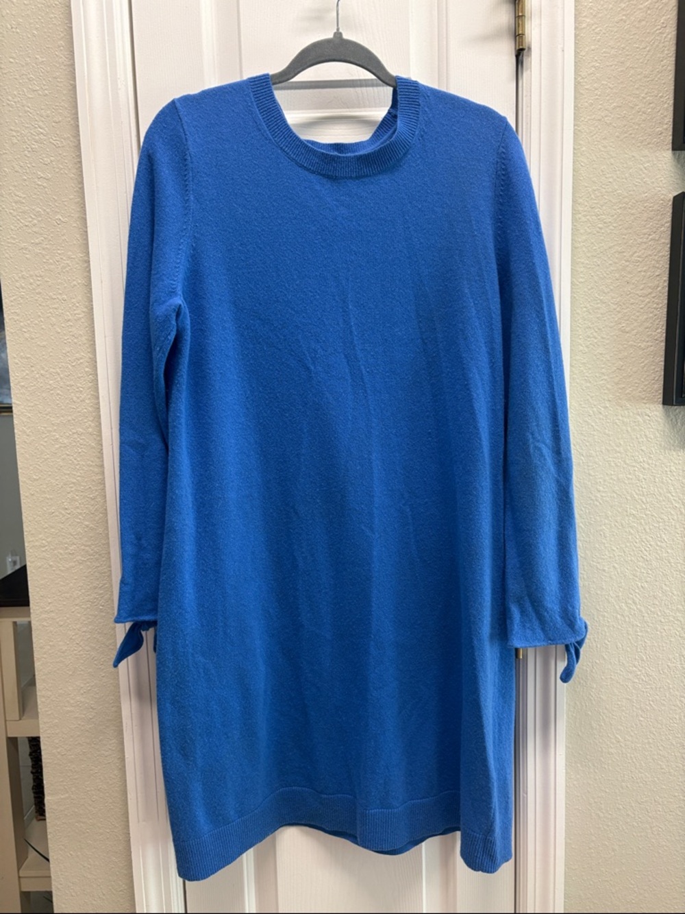 Banana Republic Royal Blue Long Sleeve Sweater Dress